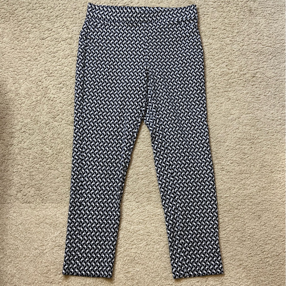 MICHAEL KORS Women’s Geometric Patterned Stretch Pants